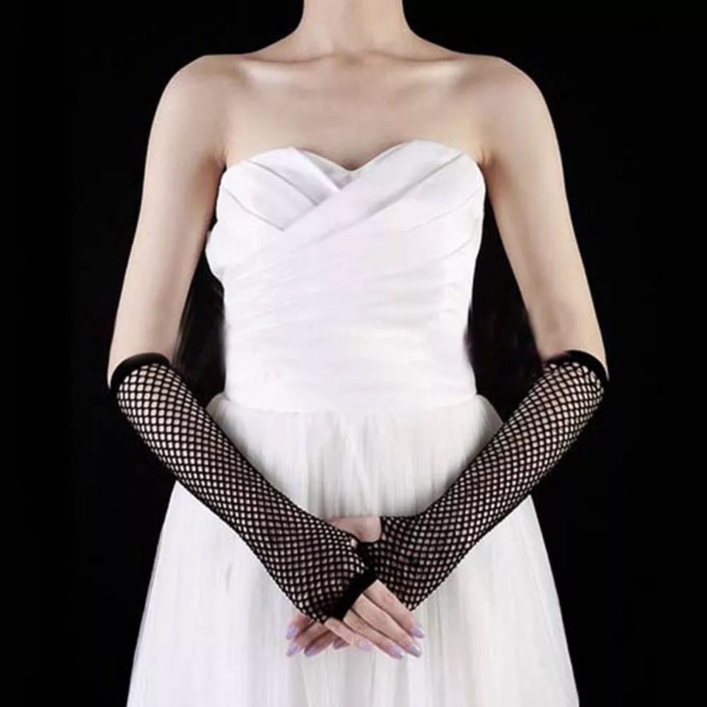 ❤️SOLD❤️ Fishnet Gloves Elbow Length